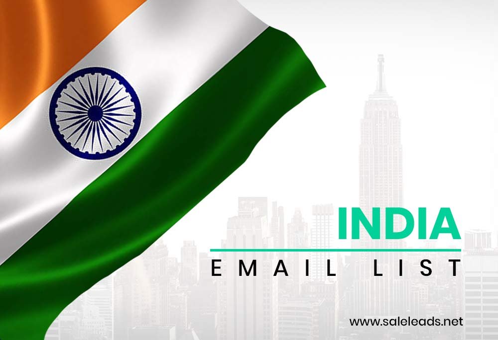 India Email List – 1 Million+ Consumer Contacts